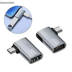 Adaptador De Cabo kam OTG 4K 90 Graus Ângulo Esquerdo Alimentado Micro USB Para TV Tablet Fire Stick 4K bet