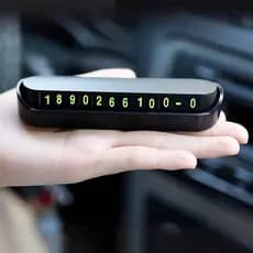 Kame Cartão De Número De Telefone Do Carro Placa De Estacionamento Temporário 13x2.5cm bet