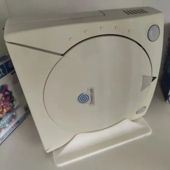 Base Suporte Vertical 3D Para Console Dreamcast