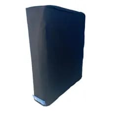 Capa Protetora Para Playstation 3 - Ps3 - Fat na Vertical - Skin Preta Case Impermeável