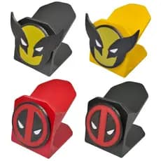 Suporte Base Expositor de Controle Gamer Jogo DeadPool & Wolverine PS5 PS4 Xbox Geek Setup Decorativo
