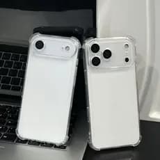 Capa Capinha Fechar câmera Anti impacto Para iPhone 17 / 17 air / 17 pro / 17 pro max TPU Transparente