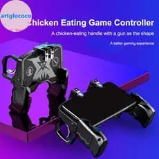 Artglococo K21 Alça De Jogo PUBG Celular Gamepad Joysti L1 R1 Gatilho Atirador Controlador BR