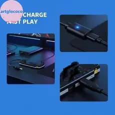 Artglococo 1/5 Pçs Tipo C LED Converter Cabo USB Para PSP1000 2000 3000 Controlador Adaptador De Carregamento Console Jo