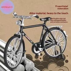 Tlesettrtr Novo Modelo De Bicicleta Artesanal Diy Com Um Quadro De 28 Polegadas Brinquedo De Montagem Estilo Retro Dos A