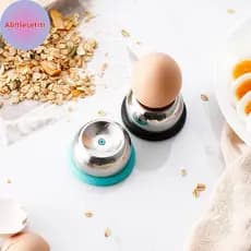 Tlesettrtr Agulha De Ovo De Aço Inoxidável Perfurador Base De Plástico Manual Cozido Gadget De Cozinha Anti-Explosão BR