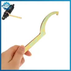 flym 1 Peça Acessórios Da Motocicleta Mola Ajustador Chave Ferramentas Sho Absorvente Suspensão Mão Ferramenta Gancho fl
