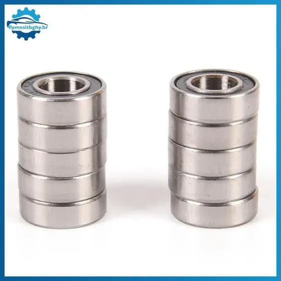 flym 10 Pcs 688-2 688 Rolamento De Esferas Selado De Borracha Rolamentos Em Miniatura 8x16x5mm fl