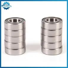 flym 10 Pcs 688-2 688 Rolamento De Esferas Selado De Borracha Rolamentos Em Miniatura 8x16x5mm fl