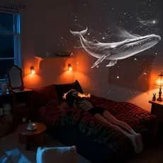 sutiska 2 Em 1 Mini Galáxia Estrela Projetor Luz Noturna LED Céu Estrelado Lâmpada Ambiente Para Quarto Sono E Decoração