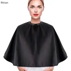 [Rhian] Cabelo Capa De Corte Pro Salon Cabeleireiro Vestido De Pano Barbeiro Avental De À Prova D'água Capas De COD