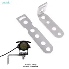 Sutiã De Montagem Universal Para Farol De Motocicleta , Espelho Retrovisor , Lâmpada De Sinal , Braet Fixo
