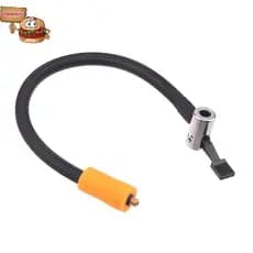 Jiarenitu 1 Peça Adaptador De Mangueira De Inflação De Rosca Fina 30CM Inflador De Ar De Pneu De Carro M6 Loing Air Chu