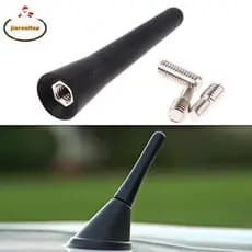 jiarenitop Antena Universal Para Carro 2.5 Polegadas Entradas FM/AM Aéreas Curtas M4 M5 M6 br