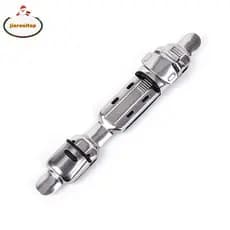 jiarenitop Varas de Pesca de Aço Inoxidável Assento Da Roda Pólo de Clipe Carretel Equipado de br