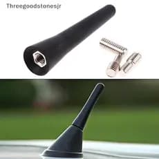 Antena Universal Para Carro TGS Entradas FM/AM Aéreas Curtas De 2.5 Polegadas M4 M5 M6 JR
