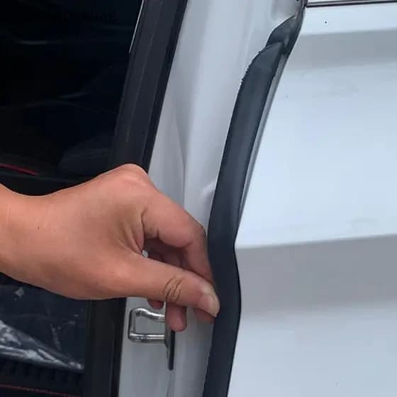 Bsbl 1 Par De Tiras De Vedação De Porta De Carro , Slot B-Pilar , Tira De Borracha , Lacuna Isolamento Acústico , Antico