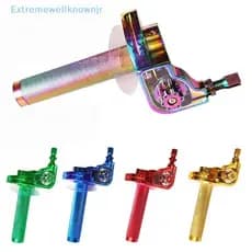 EJBR 1 Pçs Acelerador Torção Apertos Guiador 22mm De Alumínio Universal Para Motocicleta Ciclomotor Scooter Bicicleta M1