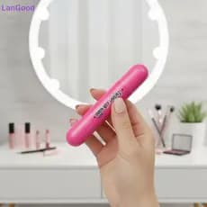 LanGood 1 Pcs 2 Em 1 Delineador Alado Rotativo Carimbo Resistente Ao Suor Caneta Delineadora Líquida De Longa Duração Pa