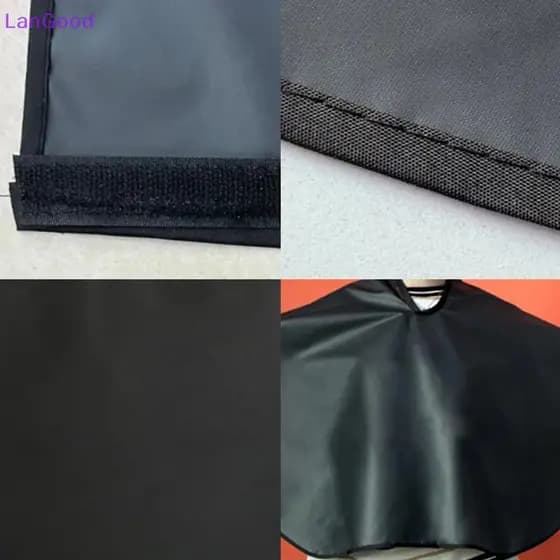 LanGood Capa De Corte De Cabelo Pro Salão De Cabeleireiro Vestido De Pano Barbeiro À Prova Dwaterproof Água Avental Capa