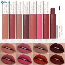 Batom Matte Aveludado DUNUF, Batom Clareador Matte, Batom Antiaderente Beauty General, Batom Clareador Labial em