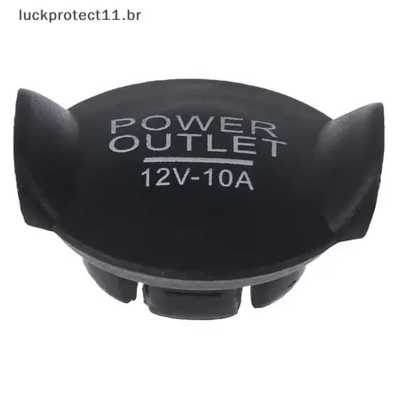 LTBR Tampa De Tomada De Carro À Prova D'água 12V Energia Acessórios De Botão Universal De Intempéries ~
