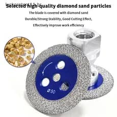 LTBR M14 Lâmina De Serra Com Flange Removível Disco De Corte Turbo Para Granito Cerâmica Concreto Moagem Escultura Ferra
