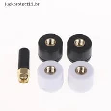 LTBR 1/2 Pçs Zigbee Mini Sti Placa De Rede Roteador Casa Inteligente 2.4GHz WIFI Antena 3dBi RP SMA Macho 2400-2500MHz 2