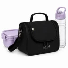 Lancheira Bolsa Térmica Média 8 Litros Compact Preto PGH