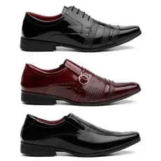 Sapato Social Masculino Elegance Dia a Dia Barato