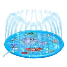 Tapete Piscina Infantil Chafariz Splash Pad Crianças E Pets