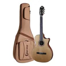 Violão Crafter Nylon SNT-17CE PRO Natural com Bag Original