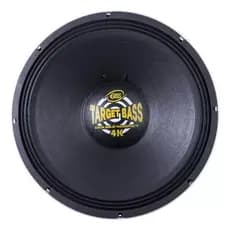Alto Falante Woofer Eros E-18 Target Bass 4k 18 Pole 2000w Rms Target 4.0 paredão Racha de Som