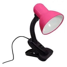 Luminária De Mesa Articulável Com Garra Presilha Bivolt Lâmpada Escritório
