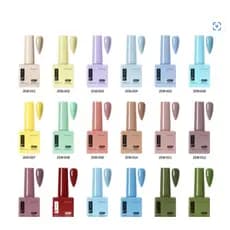 KIT 40 Esmalte Gel Led Uv Zem Nail Gel Soak Off Color Coat 10ml Uv/Led Novas Cores