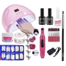 Kit Unhas Em Gel Para Iniciantes Acrigel Kit Completo Para Unhas Em Gel
