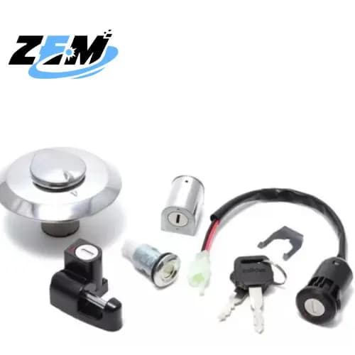 Kit Chave Ignição Fan Cg Titan 125 2000 Á 2001- 5 Peças