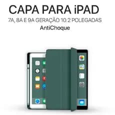 Capa Premium Fosca Para iPad Geração 7 8 e 9 Tela 10.2 Pol