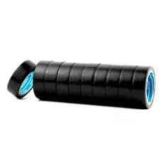 kit Fita Isolante 17mmx9m Para Uso Geral Preto 10 Unidades