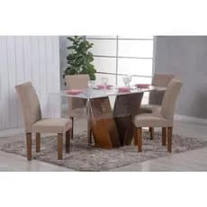 Toalha de Mesa PVC Transparente Impermeável 1,40 m x 1,40 m
