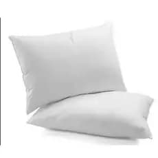Par de Fronhas Micropercal 50 cm x 70 cm Lisas Antialérgicas