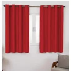 Cortina Blackout PVC 2,20 m x 1,40 m com 12 Ilhós para Varão