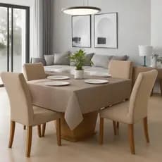 Toalha de Mesa Oxford Lisa Retangular 2,50 m x 1,40 m com Bainha