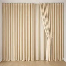 Cortina Linho Gaze com Blackout 5 m para Trilho Suíço Duplo