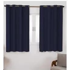 Cortina Blackout PVC Corta Luz com Ilhós para Sala e Quarto