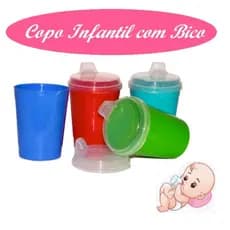Copo Com Bico Removível Infantil - Transição - Erca Plast