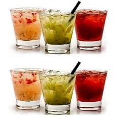 Jogo Copos Vidro Caipirinha Ilhabela Rocks 350 Ml Nadir 6 unidades
