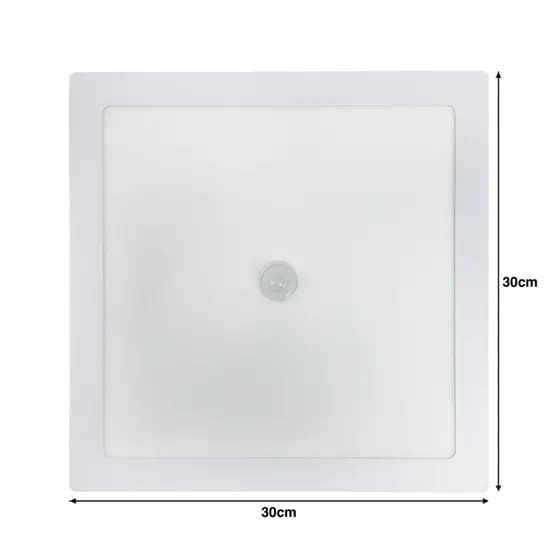 Painel Led Senso Presença Led 24w Branco Frio Bivolt Avant