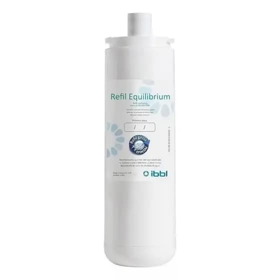 Purificador Filtro Ibbl Refil Balance Equilibrium Ph Due
