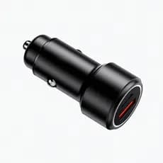 Carregador Veicular Turbo 20W Duplo USB e Tipo C Rápido Homologado Anatel Para Carro Celular
